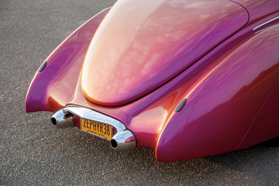  Lincoln Zephyr Custom Coupe 1938 года  (фото 16 из 25)